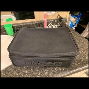 Large makeup organizer.